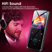 RUIZU MP3 player D50 με οθόνη 1.8", 16GB, Bluetooth, ελληνικό μενού, μαύρο 2