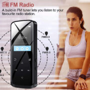 RUIZU MP3 player D50 με οθόνη 1.8", 16GB, Bluetooth, ελληνικό μενού, μαύρο 5