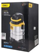 DELI σκούπα μπαταρίας DC825Z, υγρών & στερεών, 20V, 20L 8