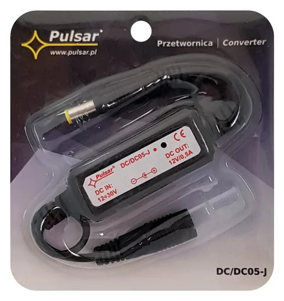 PULSAR μετατροπέας μείωσης τάσης DC/DC05-J, 12-30VDC, βύσμα DC 2.1/5.5 4 PULSAR μετατροπέας μείωσης τάσης DC/DC05-J, 12-30VDC, βύσμα DC 2.1/5.5 - Image 2