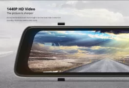 DDPAI καθρέφτης με σετ smart καμερών αυτοκινήτου E3, 9.35" οθόνη, 1440p/1080p 2
