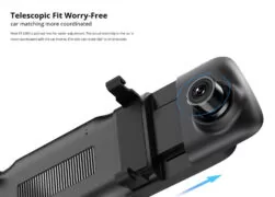 DDPAI καθρέφτης με σετ smart καμερών αυτοκινήτου E3, 9.35" οθόνη, 1440p/1080p 4