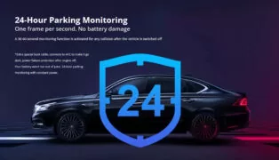DDPAI καθρέφτης με σετ smart καμερών αυτοκινήτου E3, 9.35" οθόνη, 1440p/1080p 5