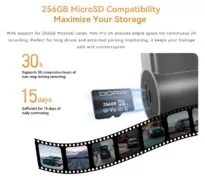DDPAI smart κάμερα αυτοκινήτου MINI Pro 2K, WiFi 11