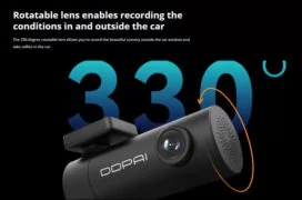 DDPAI smart κάμερα αυτοκινήτου MINI Pro, 1296p, WiFi 6