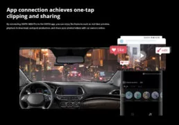 DDPAI smart κάμερα αυτοκινήτου MINI Pro, 1296p, WiFi 11
