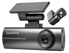 DDPAI smart σετ καμερών αυτοκινήτου N1 Dual, 1296p/1080p, WiFi