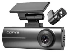 DDPAI smart σετ καμερών αυτοκινήτου N1 Dual, 1296p/1080p, WiFi