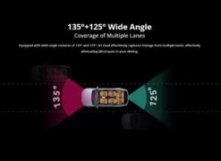 DDPAI smart σετ καμερών αυτοκινήτου N1 Dual, 1296p/1080p, WiFi 4