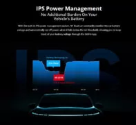 DDPAI smart σετ καμερών αυτοκινήτου N1 Dual, 1296p/1080p, WiFi 8