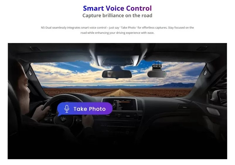 DDPAI smart σετ καμερών αυτοκινήτου N5 Dual, 4K/1080p, WiFi/Bluetooth, GPS 11 DDPAI smart σετ καμερών αυτοκινήτου N5 Dual, 4K/1080p, WiFi/Bluetooth, GPS - Image 9