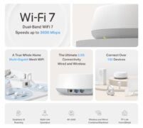 TP-LINK Home Mesh WiFi 7 System Deco BE25, 3600Mbps ΒΕ3600, V1.0 12 TP-LINK Home Mesh WiFi 7 System Deco BE25, 3600Mbps ΒΕ3600, V1.0 3