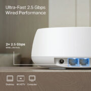 TP-LINK Home Mesh WiFi 7 System Deco BE25, 3600Mbps ΒΕ3600, V1.0 14 TP-LINK Home Mesh WiFi 7 System Deco BE25, 3600Mbps ΒΕ3600, V1.0 5