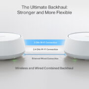 TP-LINK Home Mesh WiFi 7 System Deco BE25, 3600Mbps ΒΕ3600, V1.0 15 TP-LINK Home Mesh WiFi 7 System Deco BE25, 3600Mbps ΒΕ3600, V1.0 6