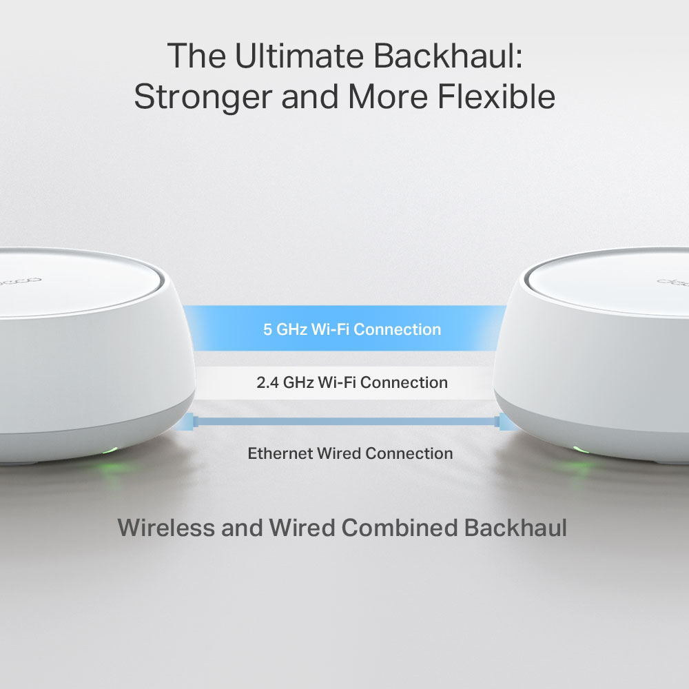 TP-LINK Home Mesh WiFi 7 System Deco BE25, 3600Mbps ΒΕ3600, V1.0 8 TP-LINK Home Mesh WiFi 7 System Deco BE25, 3600Mbps ΒΕ3600, V1.0 - Image 6