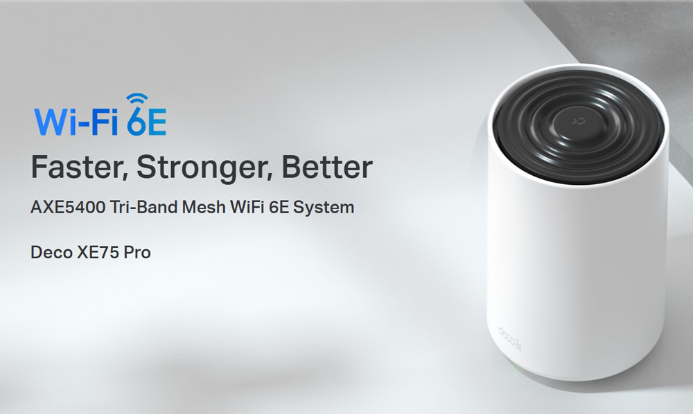 TP-LINK Home Mesh WiFi 6E System Deco XE75 Pro, 5400Mbps AXE5400, Tri-Band, V3.0 4 TP-LINK Home Mesh WiFi 6E System Deco XE75 Pro, 5400Mbps AXE5400, Tri-Band, V3.0 - Image 2