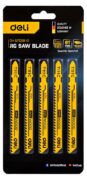 DELI σετ λάμες σέγας DH-QJT008-E1 για ξύλο, T111C, 5τμχ 7