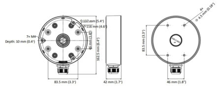 HIKVISION HIWATCH βάση κάμερας DS-1280ZJ-DM21, μεταλλική, λευκή 5 HIKVISION HIWATCH βάση κάμερας DS-1280ZJ-DM21, μεταλλική, λευκή 2
