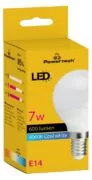 POWERTECH LED λάμπα mini globe E14-010, 7W, 4000K, E14, 600lm 3
