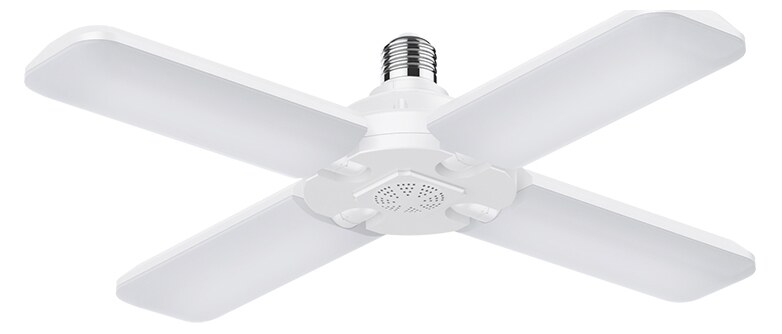 POWERTECH LED λάμπα E27-018, 4x αναδιπλούμενα πτερύγια, 52W, 4000K, E27 3 POWERTECH LED λάμπα E27-018, 4x αναδιπλούμενα πτερύγια, 52W, 4000K, E27