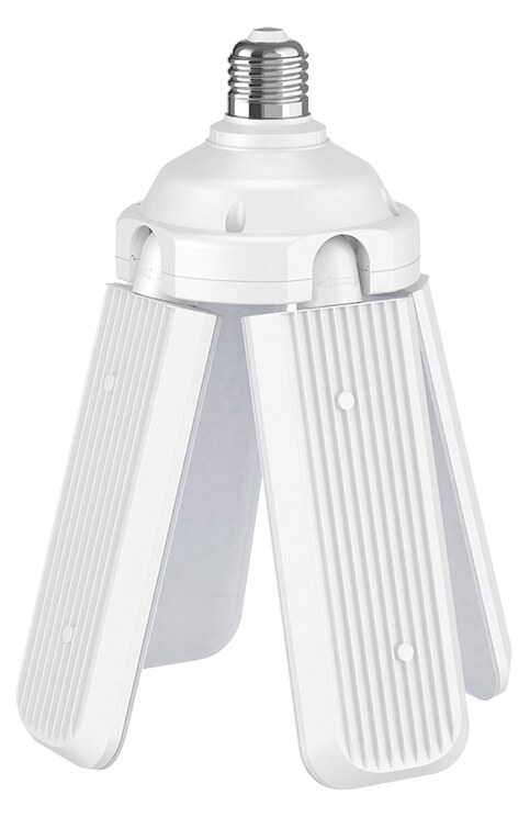 POWERTECH LED λάμπα E27-018, 4x αναδιπλούμενα πτερύγια, 52W, 4000K, E27 4 POWERTECH LED λάμπα E27-018, 4x αναδιπλούμενα πτερύγια, 52W, 4000K, E27 - Image 2