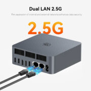 BEELINK mini PC EQR7, AMD Ryzen 7 7735U, 16GB, 500GB M.2, Windows 11 Pro 11