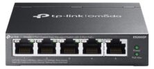 TP-LINK easy managed switch ES205GP, 5x Gigabit θύρες, PoE+, V1.0