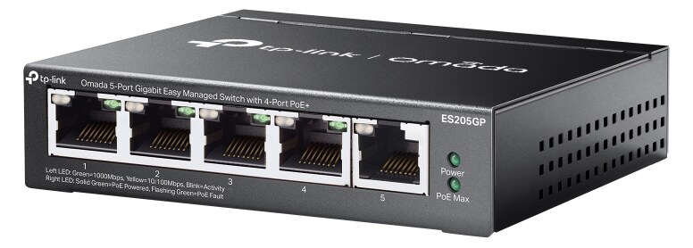 TP-LINK easy managed switch ES205GP, 5x Gigabit θύρες, PoE+, V1.0 6 TP-LINK easy managed switch ES205GP, 5x Gigabit θύρες, PoE+, V1.0 - Image 4