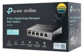 TP-LINK easy managed switch ES205GP, 5x Gigabit θύρες, PoE+, V1.0 13 TP-LINK easy managed switch ES205GP, 5x Gigabit θύρες, PoE+, V1.0 6