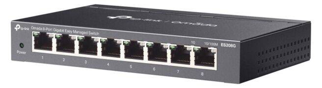 TP-LINK easy managed switch ES208G, 8x Gigabit θύρες, V1.0 4