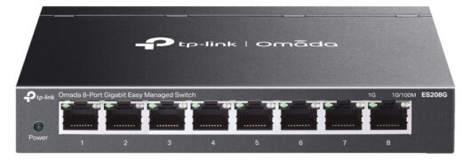 TP-LINK easy managed switch ES208G, 8x Gigabit θύρες, V1.0