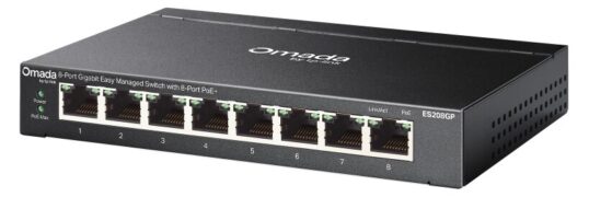 TP-LINK easy managed switch ES208GP, 8x Gigabit θύρες, PoE+, V1.0 4