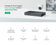 TP-LINK easy managed switch ES210GP, 10x Gigabit θύρες, PoE+, V1.0 2