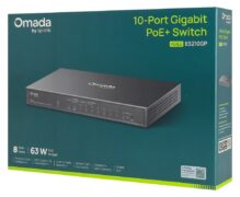 TP-LINK easy managed switch ES210GP, 10x Gigabit θύρες, PoE+, V1.0 6