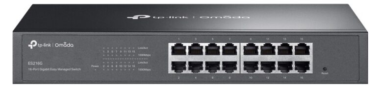 TP-LINK easy managed switch ES216G, 16x Gigabit θύρες, V1.0 1
