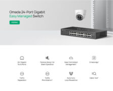 TP-LINK easy managed switch ES224G, 24x Gigabit θύρες, V1.0 2