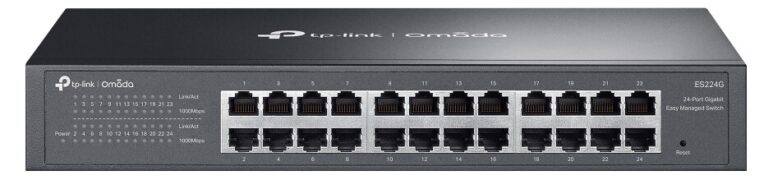 TP-LINK easy managed switch ES224G, 24x Gigabit θύρες, V1.0 1 TP-LINK easy managed switch ES224G, 24x Gigabit θύρες, V1.0