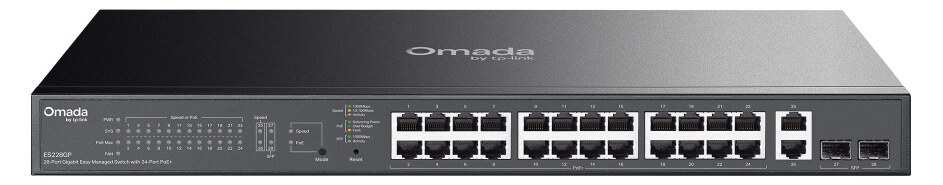 TP-LINK easy managed switch ES228GP, 28x Gigabit θύρες, PoE+, V1.0 3 TP-LINK easy managed switch ES228GP, 28x Gigabit θύρες, PoE+, V1.0