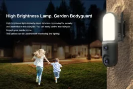 VSTARCAM smart κάμερα FC4 με φωτισμό, dual lens, 3MP, WiFi, SD, PTZ, IP66 11
