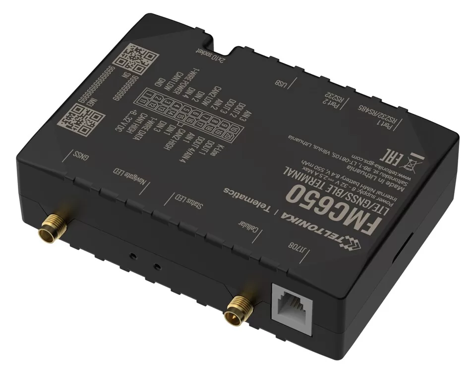 TELTONIKA GPS Tracker οχημάτων FMC650, 4G/GNSS/Bluetooth 5 TELTONIKA GPS Tracker οχημάτων FMC650, 4G/GNSS/Bluetooth - Image 3