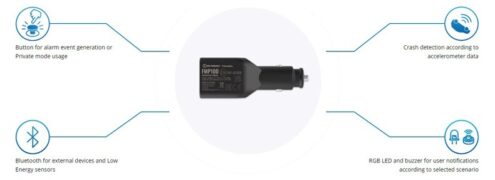 TELTONIKA GPS tracker αυτοκινήτου FMP100UEC301, GSM/GPRS/GNSS, Bluetooth 2