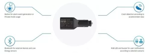 TELTONIKA GPS tracker αυτοκινήτου FMP100UEC301, GSM/GPRS/GNSS, Bluetooth 2
