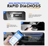 FNIRSI διαγνωστικό αυτοκινήτου OBD II FD10, Bluetooth 2