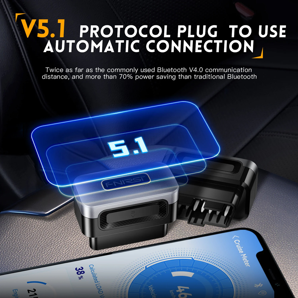 FNIRSI διαγνωστικό αυτοκινήτου OBD II FD10, Bluetooth 7 FNIRSI διαγνωστικό αυτοκινήτου OBD II FD10, Bluetooth - Image 5