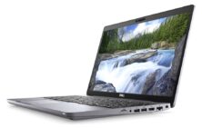 DELL Laptop Latitude 5510, Factory Refurbished Grade A, i5-10210U, 8/256GB SSD, 15.6", Cam, Integrated Graphics, Windows 11 Pro