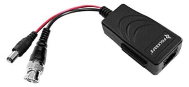FOLKSAFE video & power balun transmitter FS-HD4301VP, 4K, έως 400m, RJ45