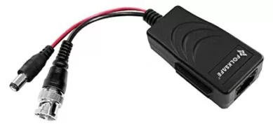 FOLKSAFE video & power balun transmitter FS-HD4301VP, 4K, έως 400m, RJ45