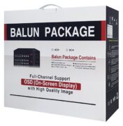 FOLKSAFE video and power receiver hub FS-HD4608VPS12, 8 channel 2