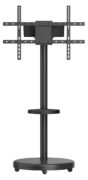 BRATECK βάση τηλεόρασης δαπέδου FS38-46TWE, 37-86", έως 50kg, με ράφι & cable management, ροδάκια, μαύρη 11 BRATECK βάση τηλεόρασης δαπέδου FS38-46TWE, 37-86", έως 50kg, με ράφι & cable management, ροδάκια, μαύρη 4