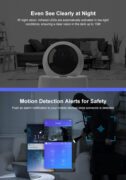 SONOFF smart IP κάμερα GK-200MP2-B, Wi-Fi, 1080p, H.264 7